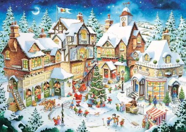 Ravensburger - Christmas Village 1000 Piece Puzzle