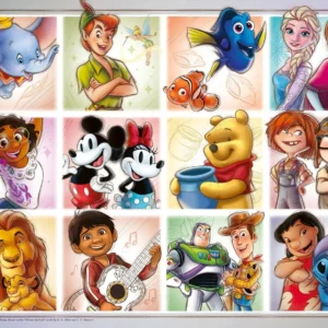 Ravensburger - Disney Multicharacter 100 Piece Puzzle