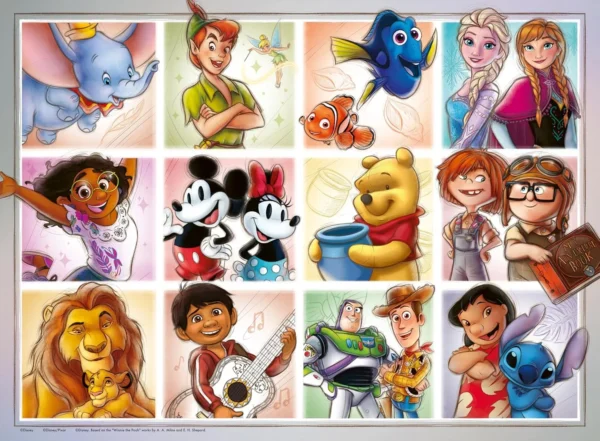 Ravensburger - Disney Multicharacter 100 Piece Puzzle