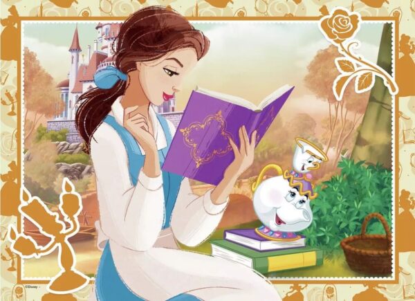 Ravensburger - Disney Princess, Make your own Fairytale Bumper Puzzle Pack 4 x 100 Piece - Image 3