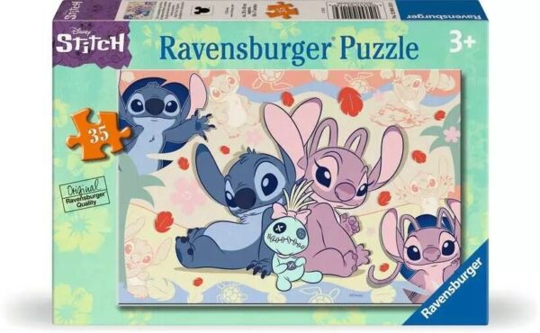 Ravensburger Disney Stitch, Enjoy Time Together 35 Piece Puzzle - Image 2