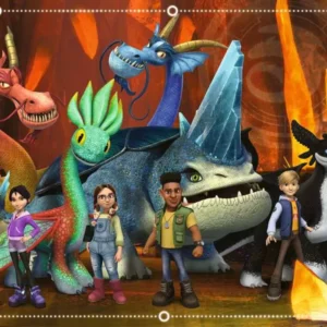 Ravensburger - Dragons, The Nine Realms 100 Piece Puzzle