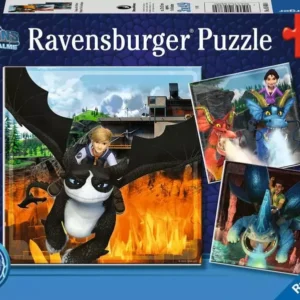 Ravensburger - Dragons, The Nine Realms 3 x 49 Piece Puzzle