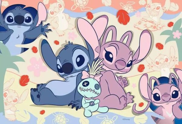 Ravensburger Disney Stitch, Enjoy Time Together 35 Piece Puzzle