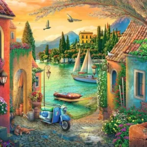 Ravensburger - European Villa Views 750 Large Piece Puzzle