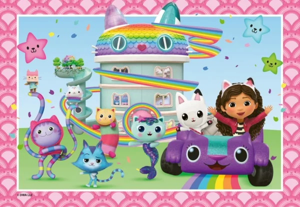 Ravensburger - Gabby's Dollhouse, Ready to Party 2 X 24 Piece Puzzle - Image 3