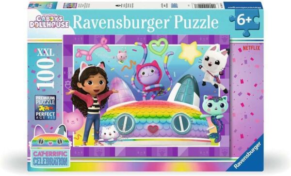 Ravensburger - Gabby's Dollhouse, This Calls for a Party 100 Piece Puzzle - Image 2