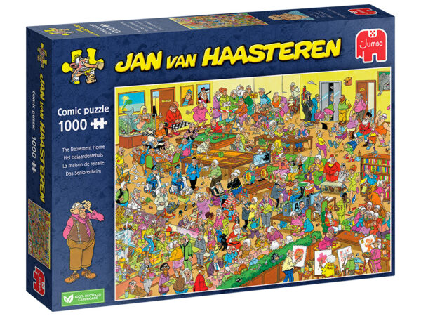 Jan Van Haasteren - The Retirement Home 1000 Piece Puzzle - Image 2