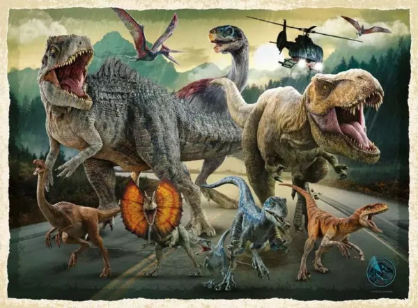 Ravensburger - Jurassic World, Life Finds a Way 200 Piece Puzzle