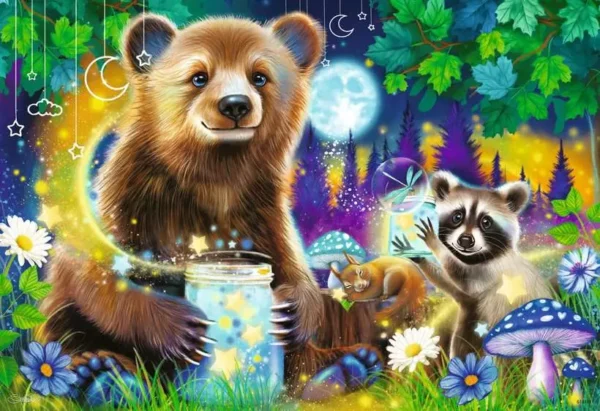 Ravensburger - Loveable Woodland Friends 2 X 24 Piece Puzzle - Image 2