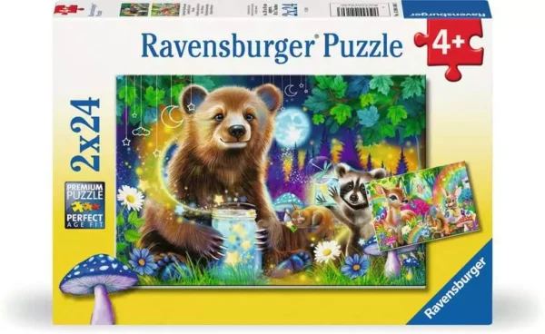 Ravensburger - Loveable Woodland Friends 2 X 24 Piece Puzzle