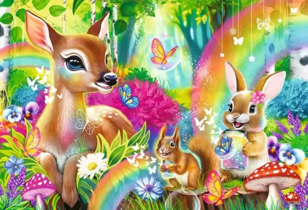 Ravensburger - Loveable Woodland Friends 2 X 24 Piece Puzzle - Image 3