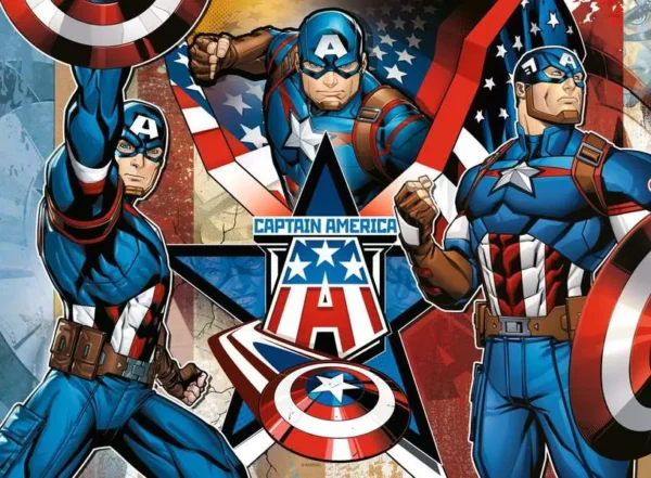Ravensburger - Marvel Captain America - The First Avenger 100 Piece Puzzle