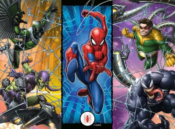 Ravensburger - Marvel Spiderman, Webbed Wonder 300 Piece Puzzle