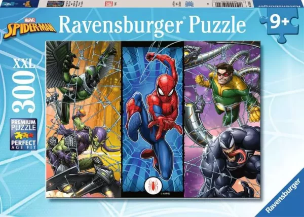 Ravensburger - Marvel Spiderman, Webbed Wonder 300 Piece Puzzle - Image 2