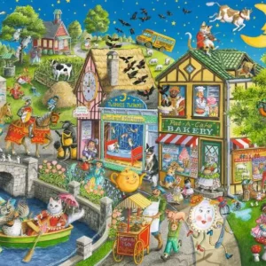 Ravensburger - Mother Gooseville 1000 Piece Puzzle