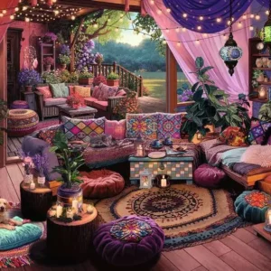 Ravensburger - My Haven No 12, Boho Retreat 1000 Piece Puzzle