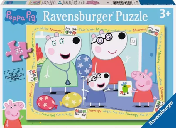 Ravensburger Peppa Meets Penny's Parents 35 Piece Puzzle - Image 2