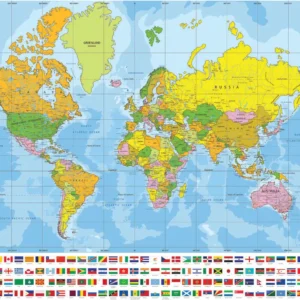 Anatolian - World Political Map 700 XL Piece Puzzle