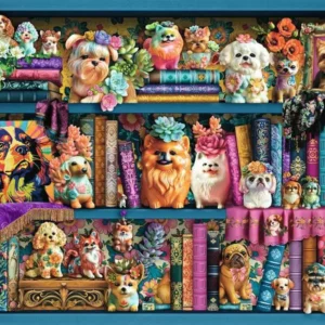 Ravensburger - Precious Porcelain Pups 500 Piece Puzzle