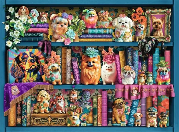 Ravensburger - Precious Porcelain Pups 500 Piece Puzzle