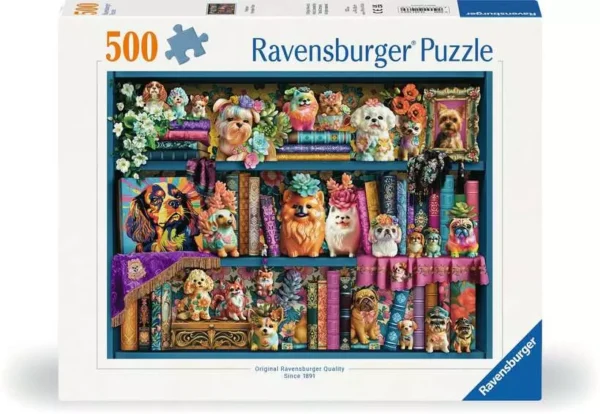 Ravensburger - Precious Porcelain Pups 500 Piece Puzzle - Image 2