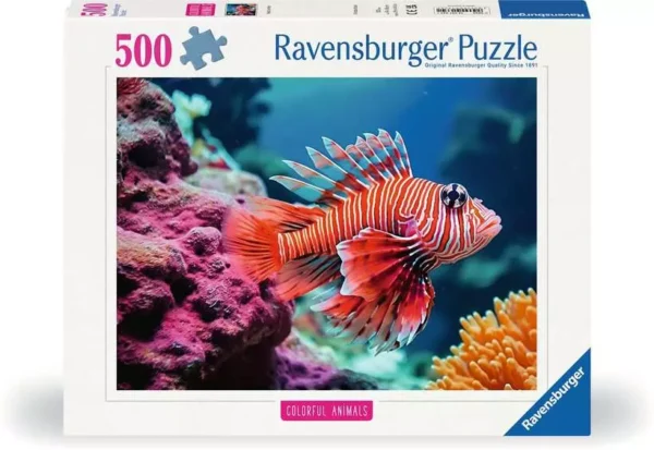 Ravensburger - Red Lionfish 500 Piece Puzzle - Image 2