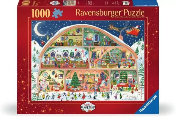 Ravensburger - Santa's Workshop 1000 Piece Puzzle - Image 2