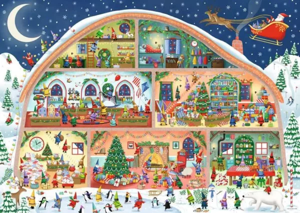 Ravensburger - Santa's Workshop 1000 Piece Puzzle