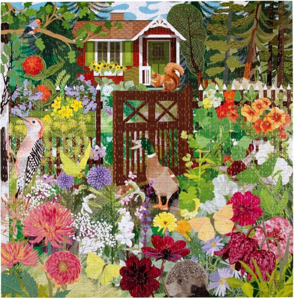 eeBoo - Scandinavian Garden 1000 Piece Puzzle - Image 2