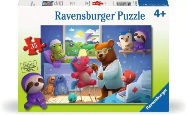 Ravensburger Stuffed Animal Hospital 35 Piece Puzzle - Image 2