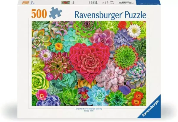 Ravensburger - Succulent Love 500 Piece Puzzle - Image 2