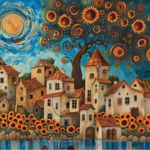 Anatolian - Sunflowers 1000 Piece Puzzle