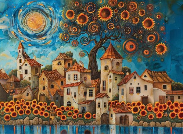 Anatolian - Sunflowers 1000 Piece Puzzle