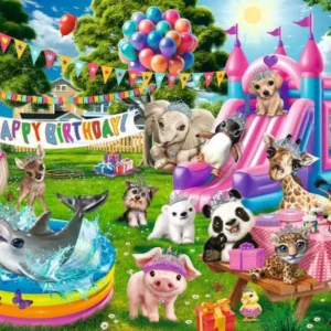 Ravensburger - Tiara Birthday Party 100 Piece Puzzle