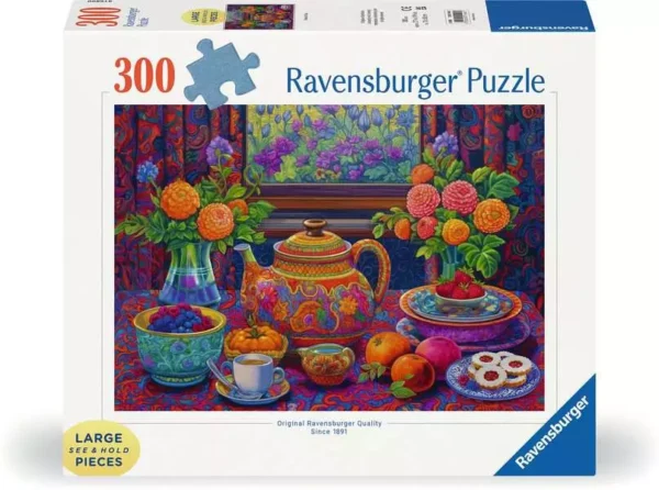 Ravensburger - Time for Tea 300 Large Piece Puzzle - Image 2