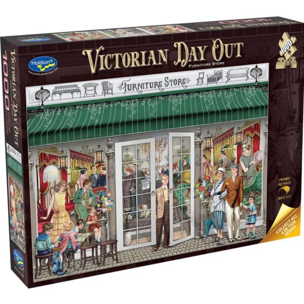 Holdson - Victorian Day Out, Furniture Store 1000 Piece Puzzle - Image 2
