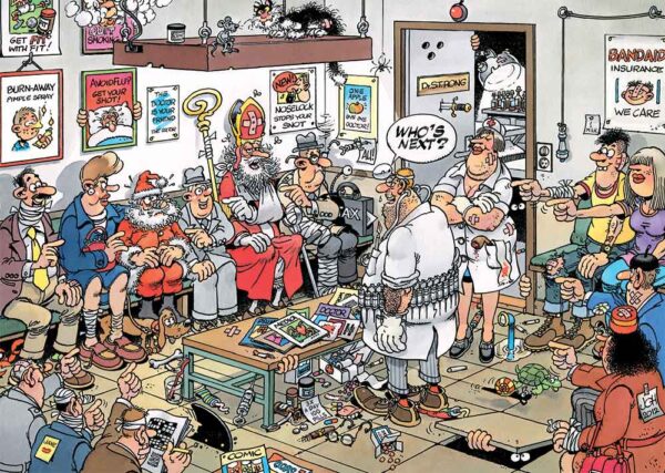 Jan Van Haasteren - Who's Next 500 Piece Puzzle - Jumbo