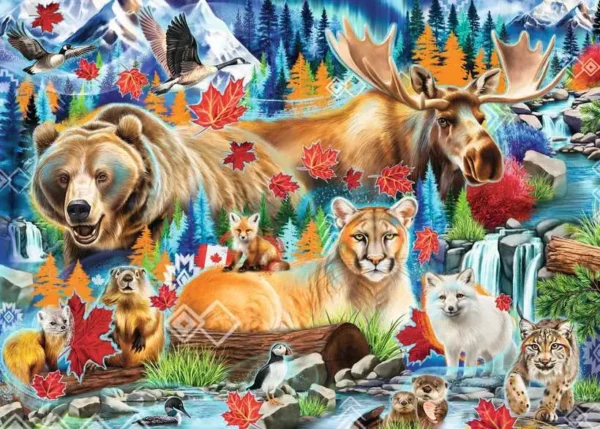Ravensburger - Wild Canada 1000 Piece Puzzle