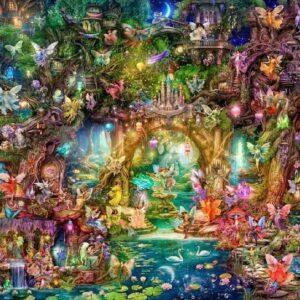Holdson Wispwing Willows The Butterfly Ball 1000 Piece Puzzle