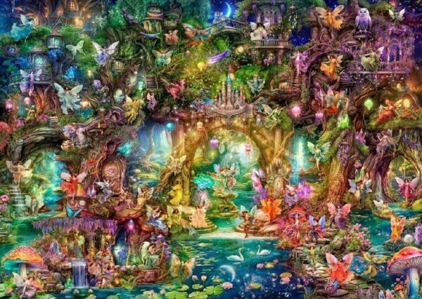 Holdson Wispwing Willows The Butterfly Ball 1000 Piece Puzzle