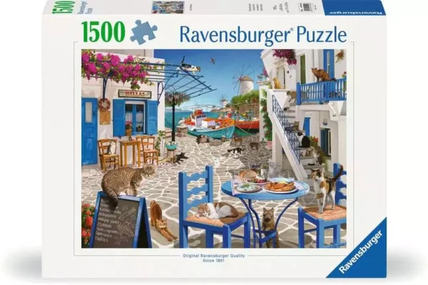 Ravensburger - Cats of Mykonos 1500 Piece Puzzle - Image 2