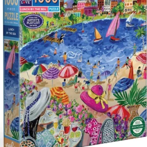 eeBoo - Lunch by the Sea 1000 Piece Puzzle