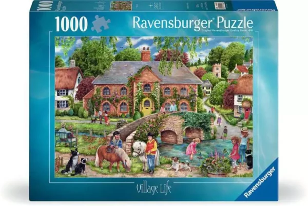 Ravensburger - Village Life 1000 Piece Puzzle - Image 2