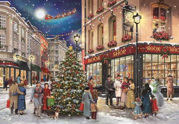 Clementoni - A Christmas Stroll 1000 Piece Puzzle