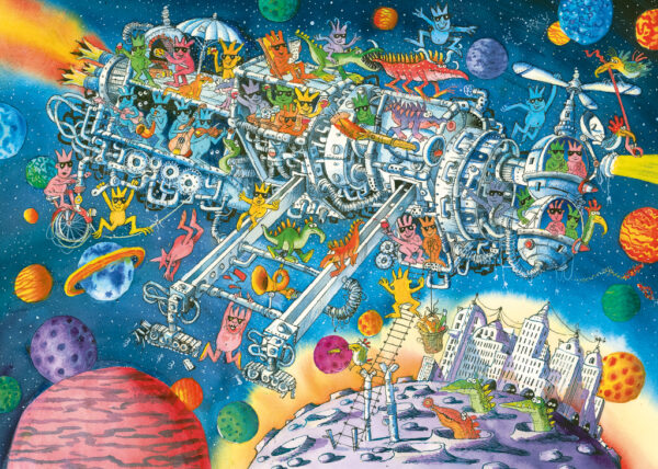 Heye - Aliens Welcome 1000 Piece Puzzle - Image 2