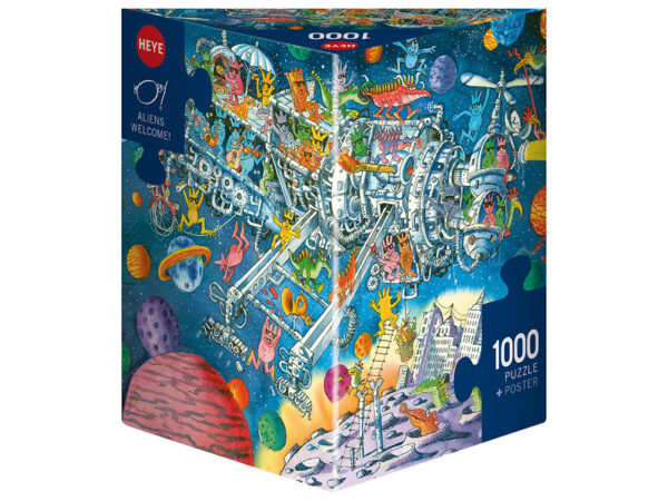 Heye - Aliens Welcome 1000 Piece Puzzle