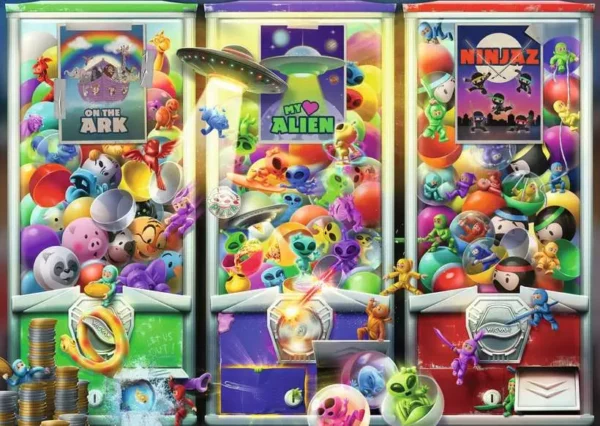 Ravensburger - Animals, Aliens & Ninjas 1000 Piece Puzzle