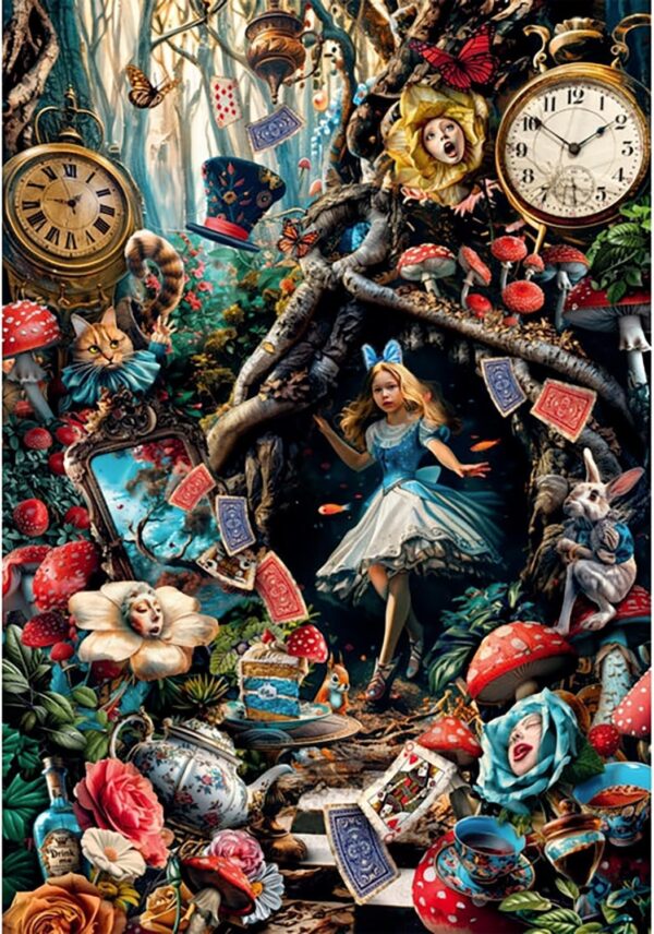 Clementoni - Another Day in Wonderland 1000 Piece Puzzle