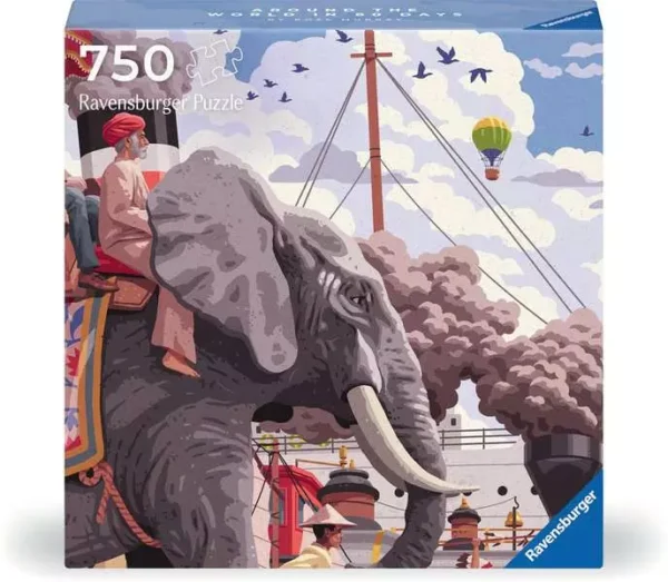 Ravensburger - Art & Soul Around the World in 80 Days 750 Piece Puzzle - Image 2